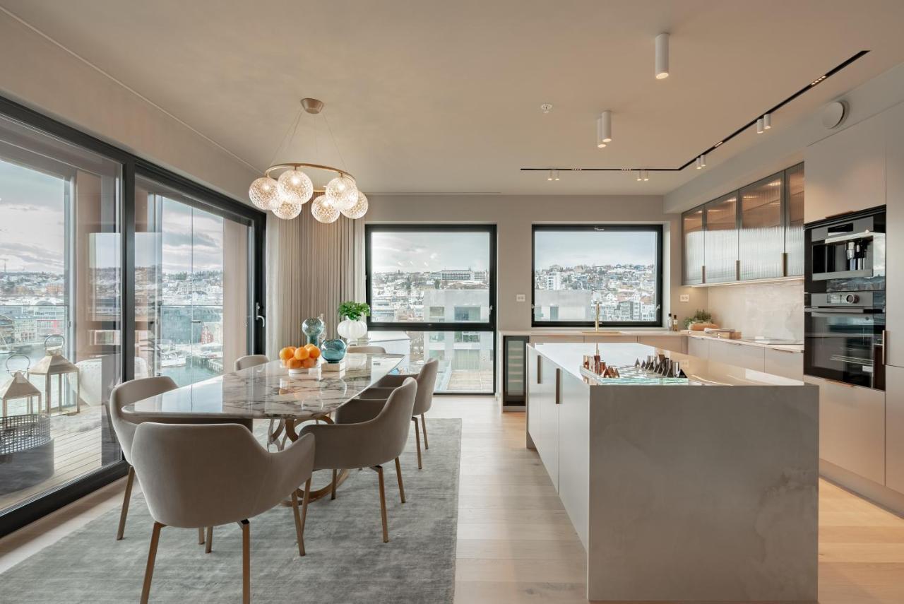 Vindlys Luxury Penthouse Apartment Tromsø Esterno foto