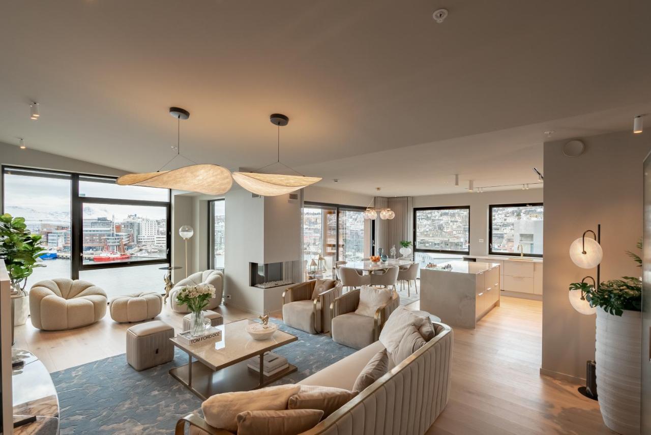 Vindlys Luxury Penthouse Apartment Tromsø Esterno foto