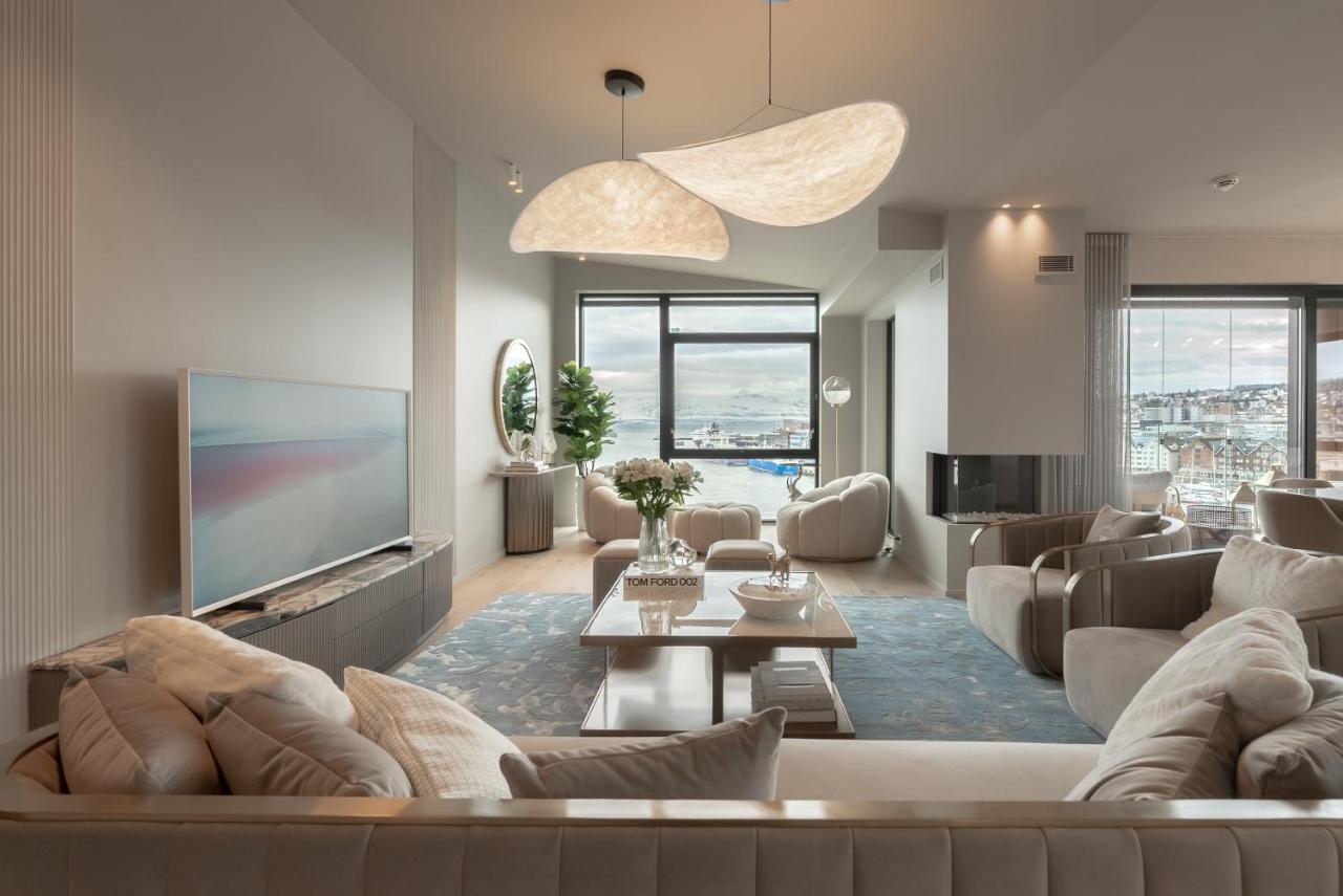 Vindlys Luxury Penthouse Apartment Tromsø Esterno foto