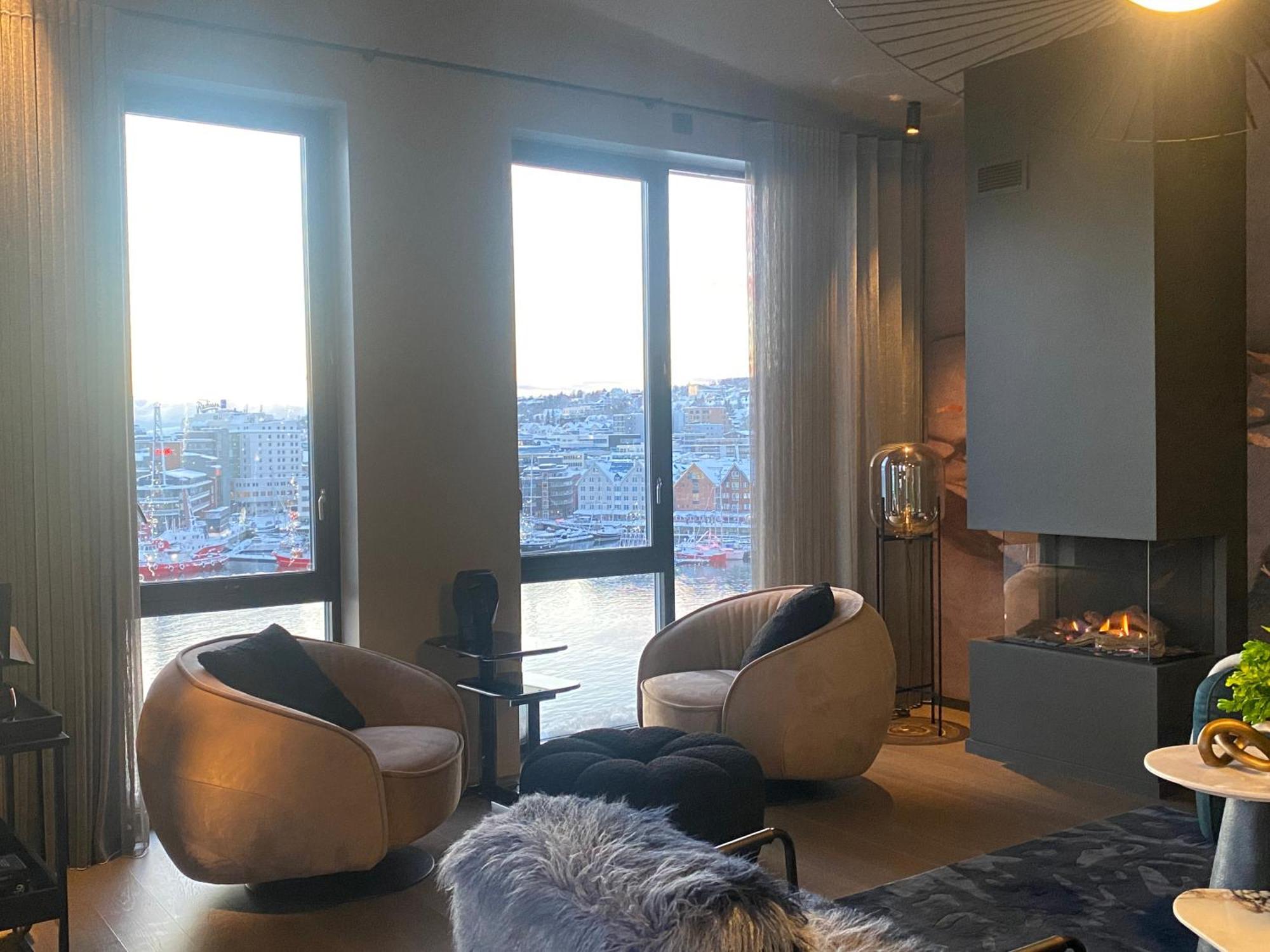 Vindlys Luxury Penthouse Apartment Tromsø Esterno foto