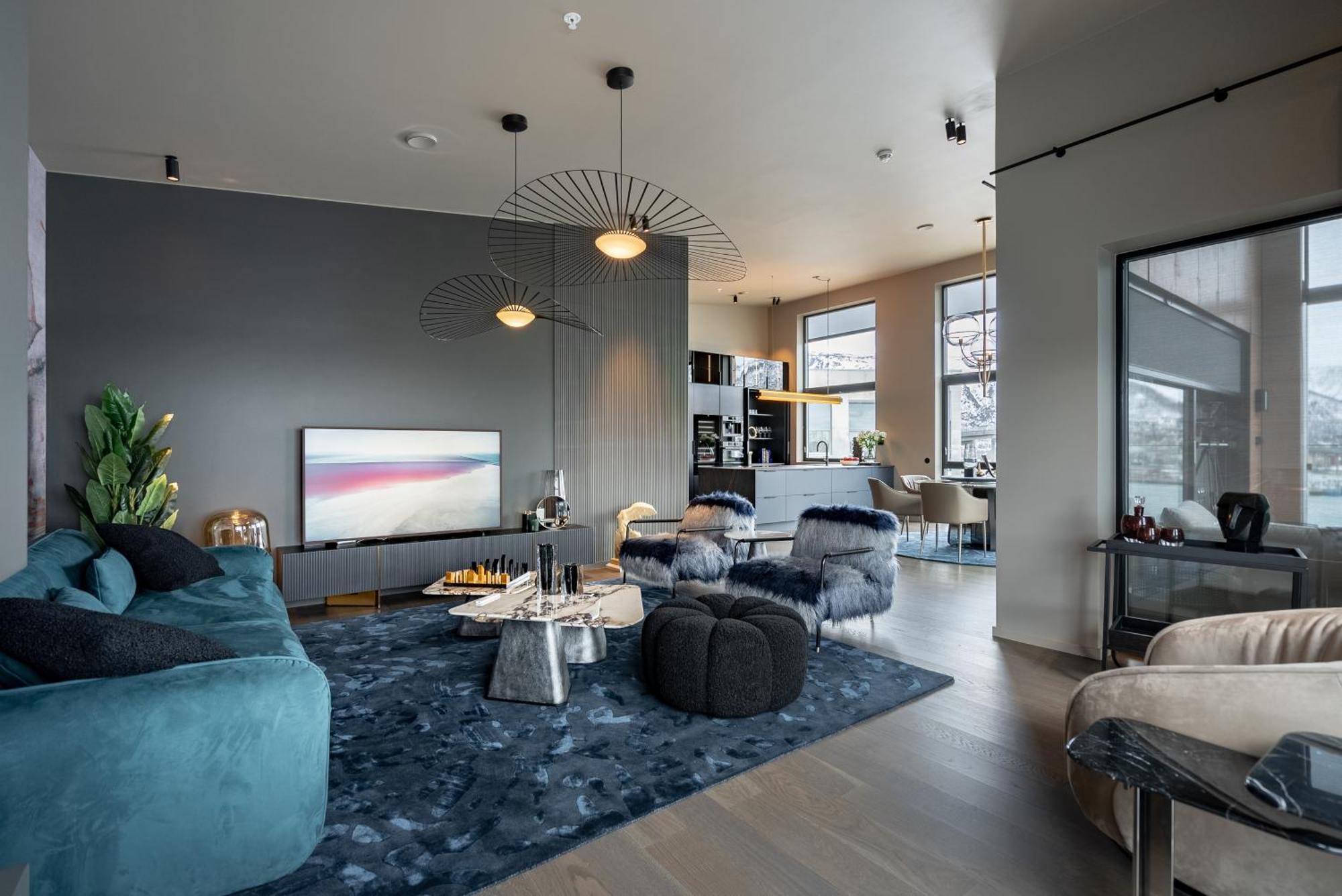 Vindlys Luxury Penthouse Apartment Tromsø Esterno foto