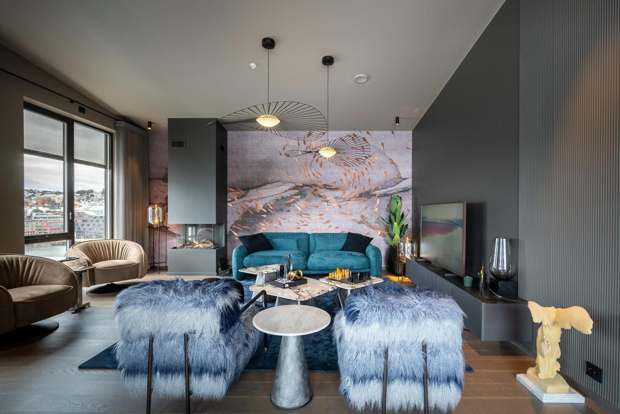 Vindlys Luxury Penthouse Apartment Tromsø Esterno foto